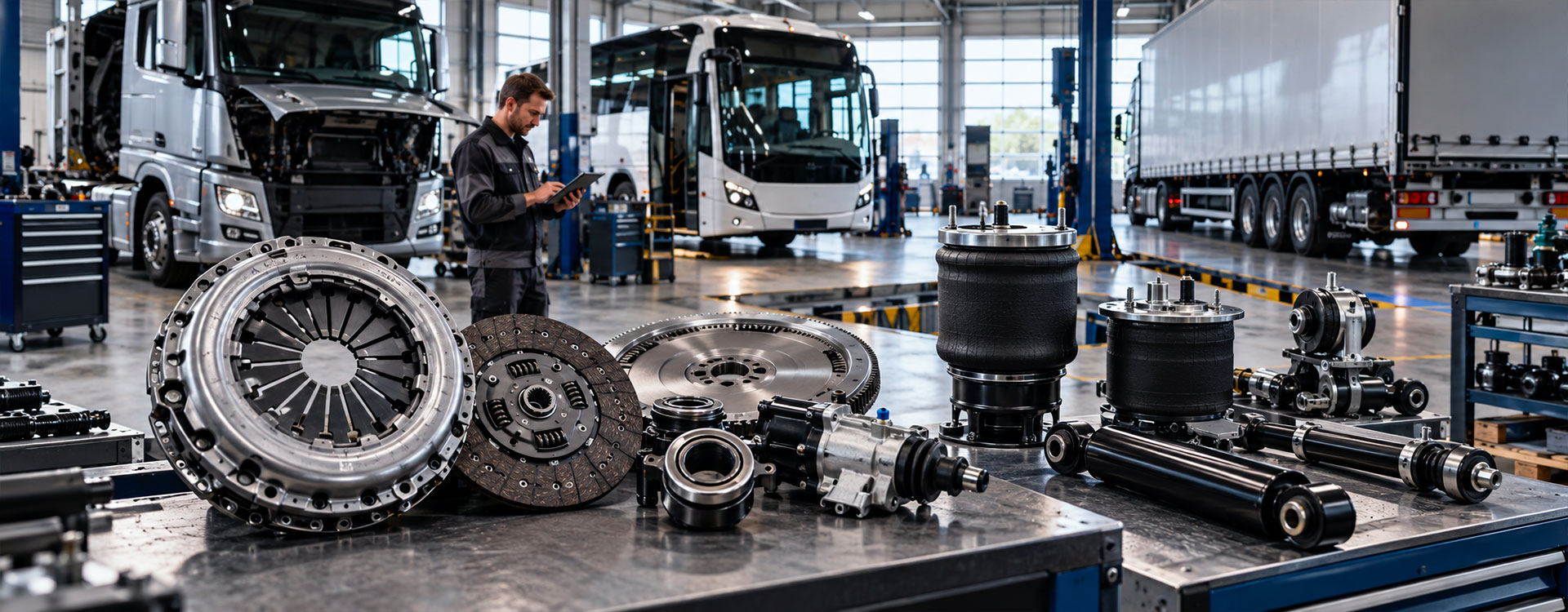 Ricambi SACHS per truck, autobus e rimorchi con tecnico specializzato in officina